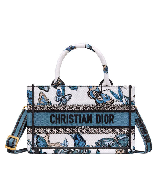 Mini Dior Book Tote with Strap