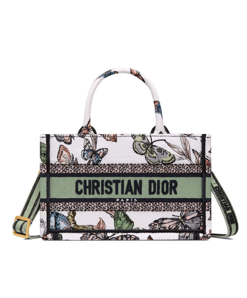 Mini Dior Book Tote with Strap