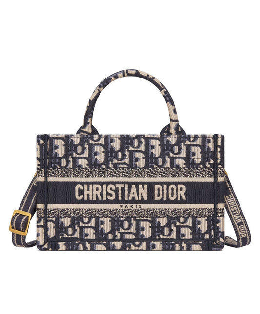 Mini Dior Book Tote With Strap