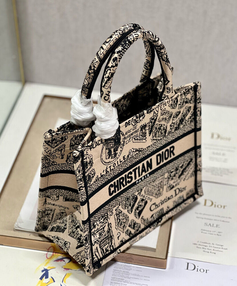 Small Dior Book Tote