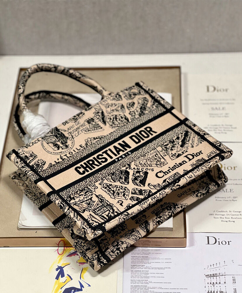 Small Dior Book Tote