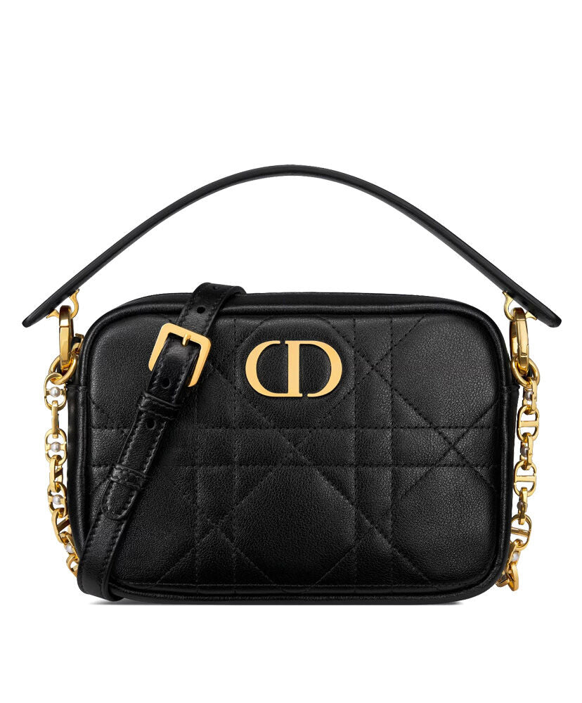 Small Dior Caro Top Handle Camera Bag