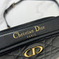 Small Dior Caro Top Handle Camera Bag