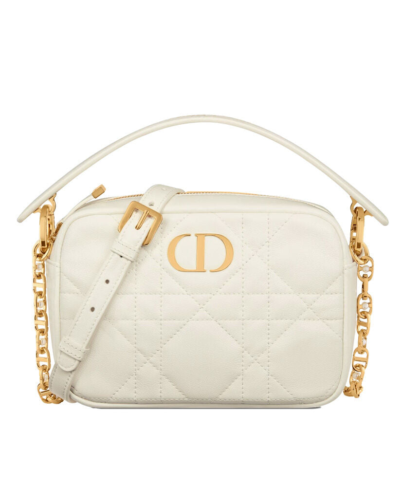 Small Dior Caro Top Handle Camera Bag