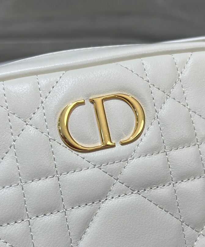 Small Dior Caro Top Handle Camera Bag