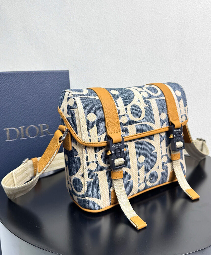 Dior Hit the Road Messenger Bag with Flap