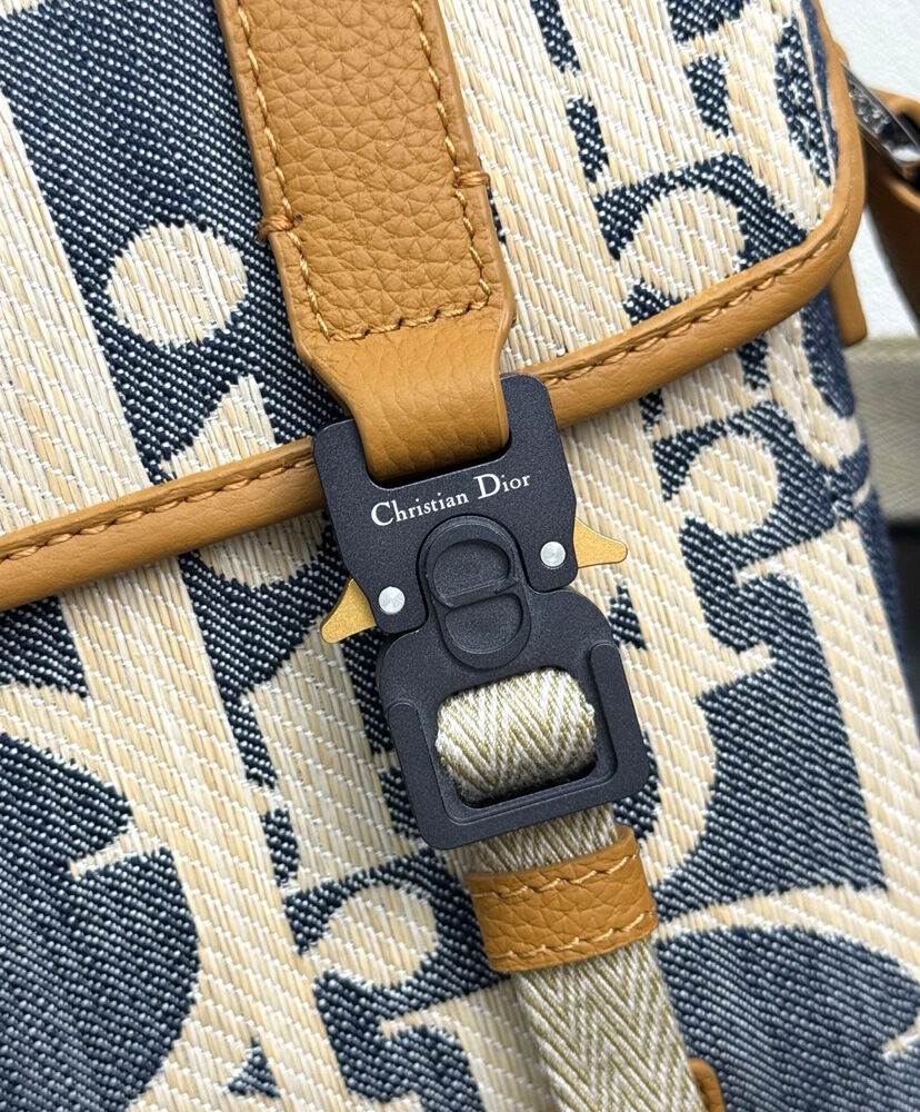 Dior Hit the Road Messenger Bag with Flap
