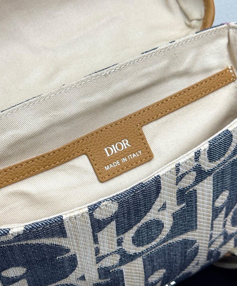 Dior Hit the Road Messenger Bag with Flap