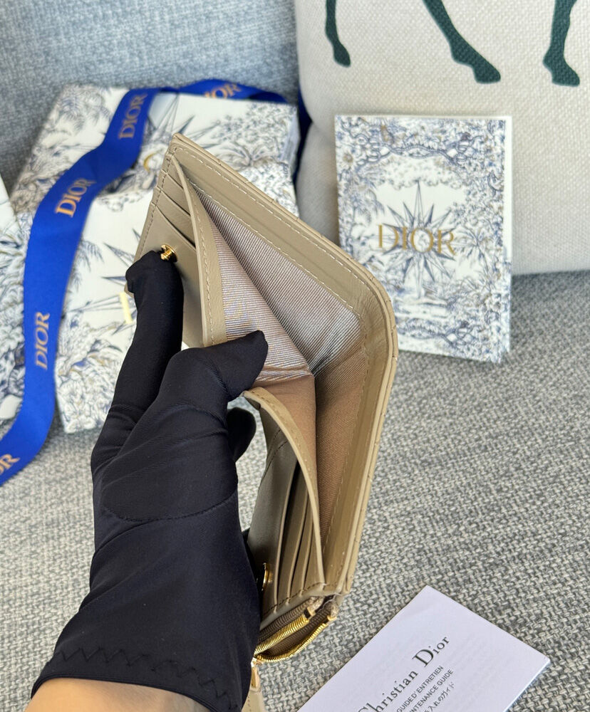 Dior Caro Dahlia Wallet