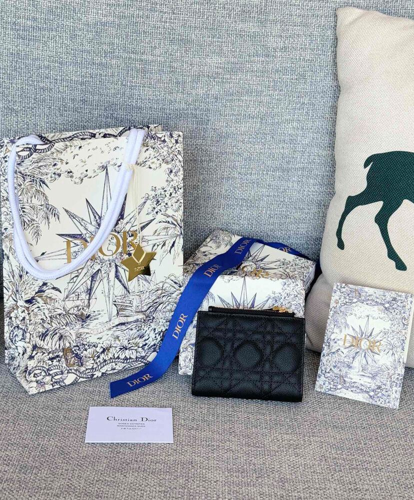 Dior Caro Dahlia Wallet