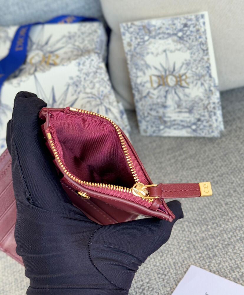 Dior Caro Dahlia Wallet