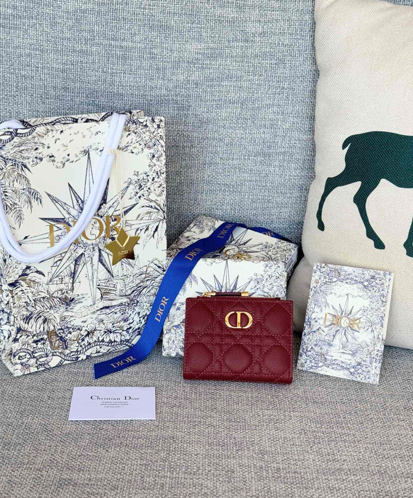 Dior Caro Dahlia Wallet