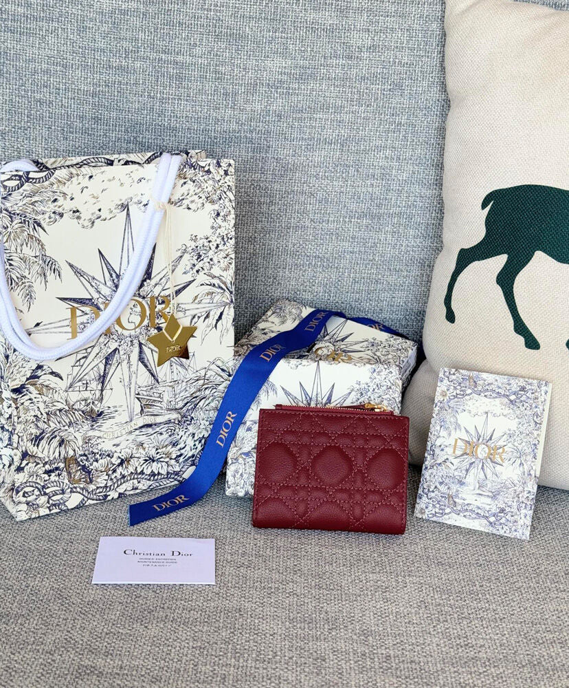 Dior Caro Dahlia Wallet