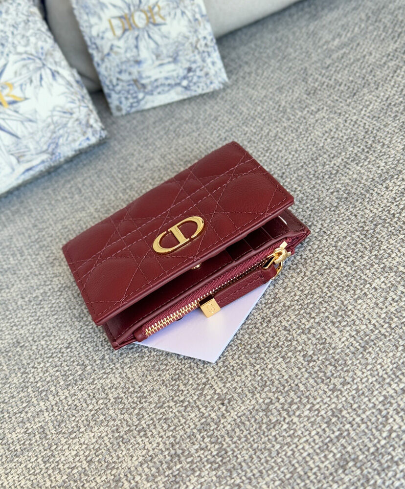 Dior Caro Dahlia Wallet