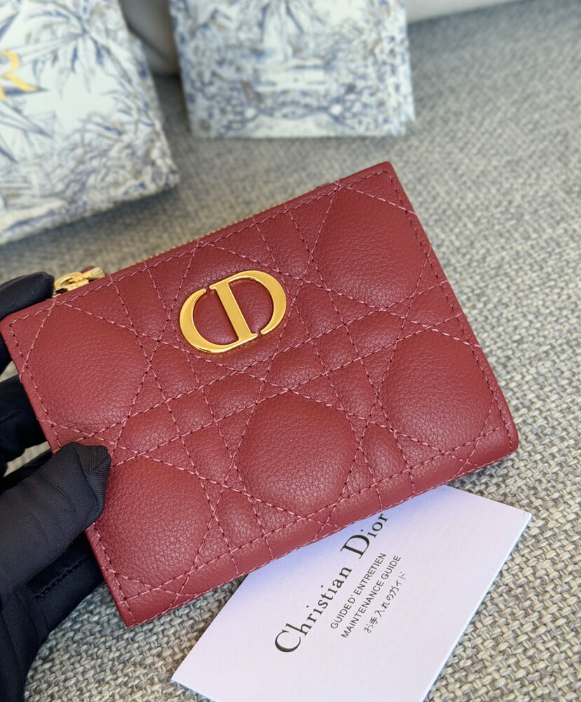 Dior Caro Dahlia Wallet