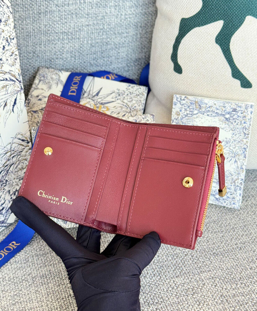 Dior Caro Dahlia Wallet