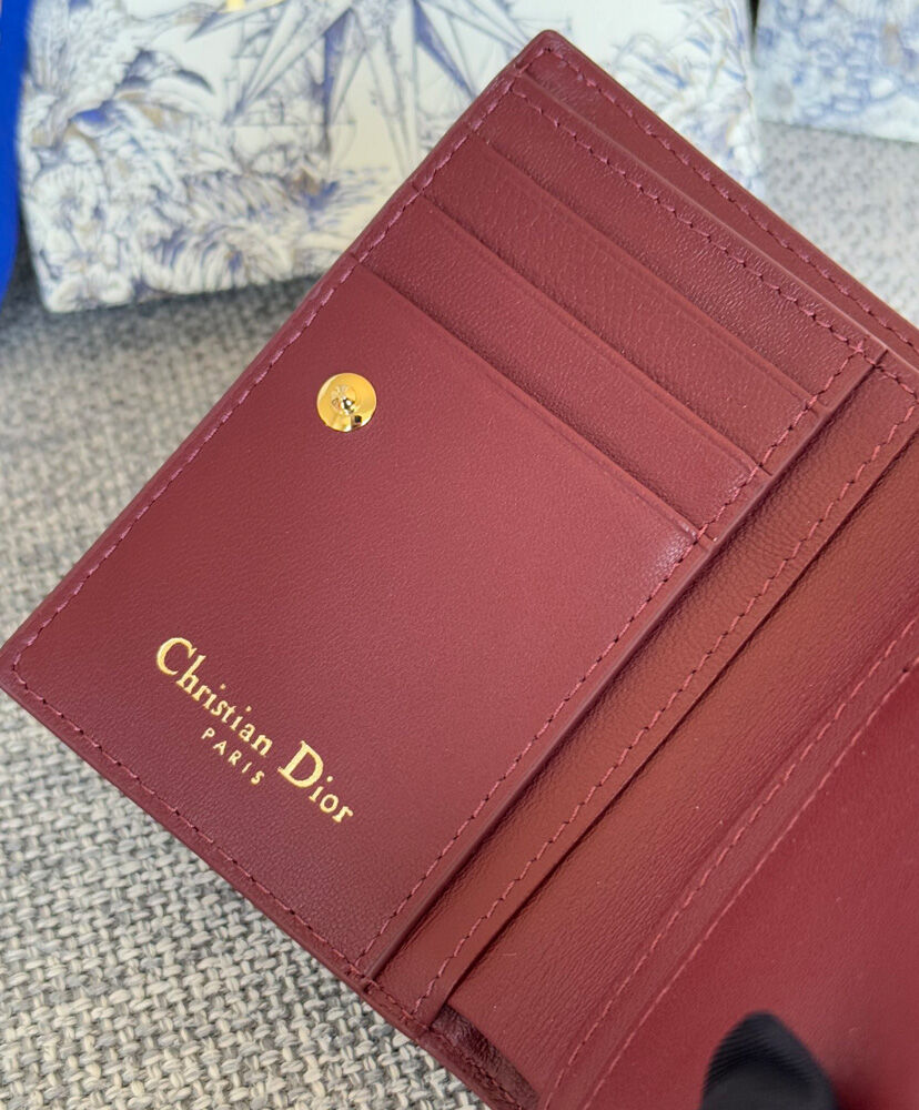 Dior Caro Dahlia Wallet