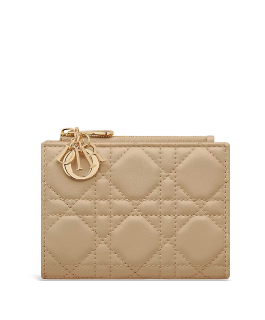 Lady Dior Dahlia Wallet