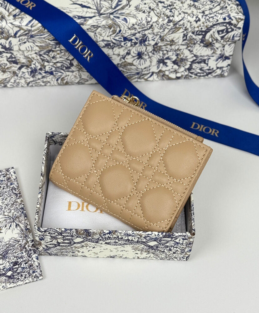 Lady Dior Dahlia Wallet