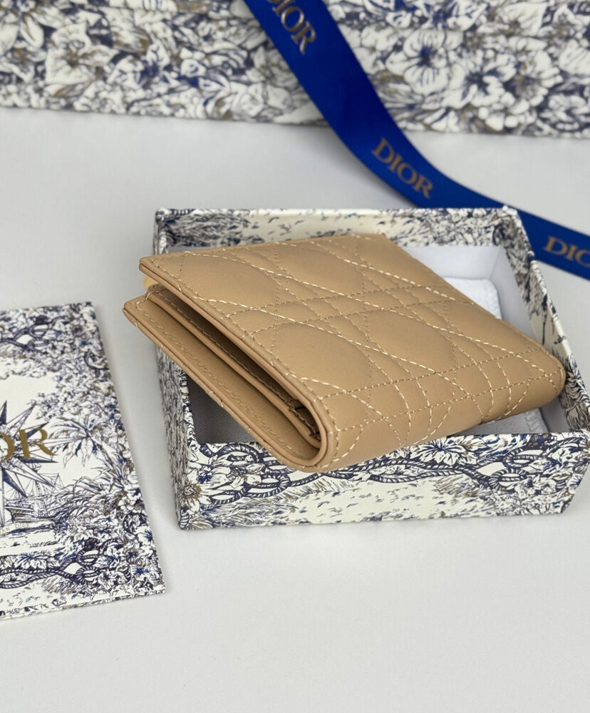 Lady Dior Dahlia Wallet