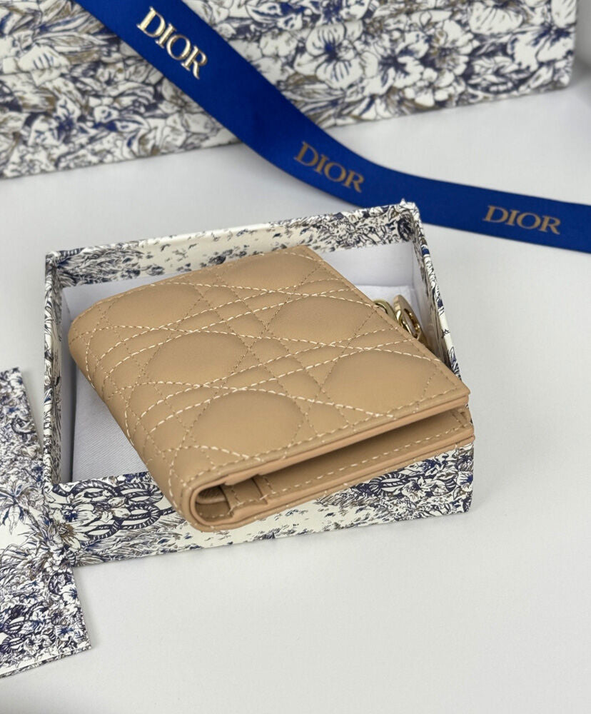 Lady Dior Dahlia Wallet