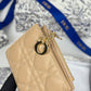 Lady Dior Dahlia Wallet