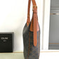 Heloise Bag In Triomphe Canvas And Calfskin