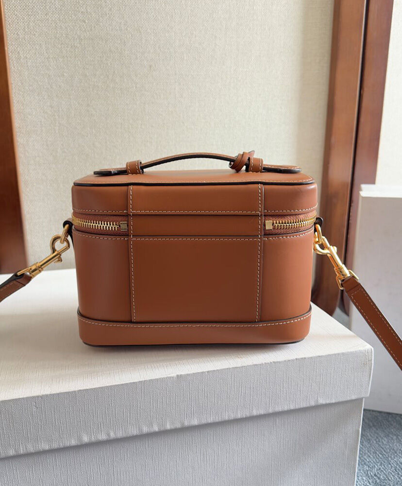 Celine Vanity In Natural Calfskin