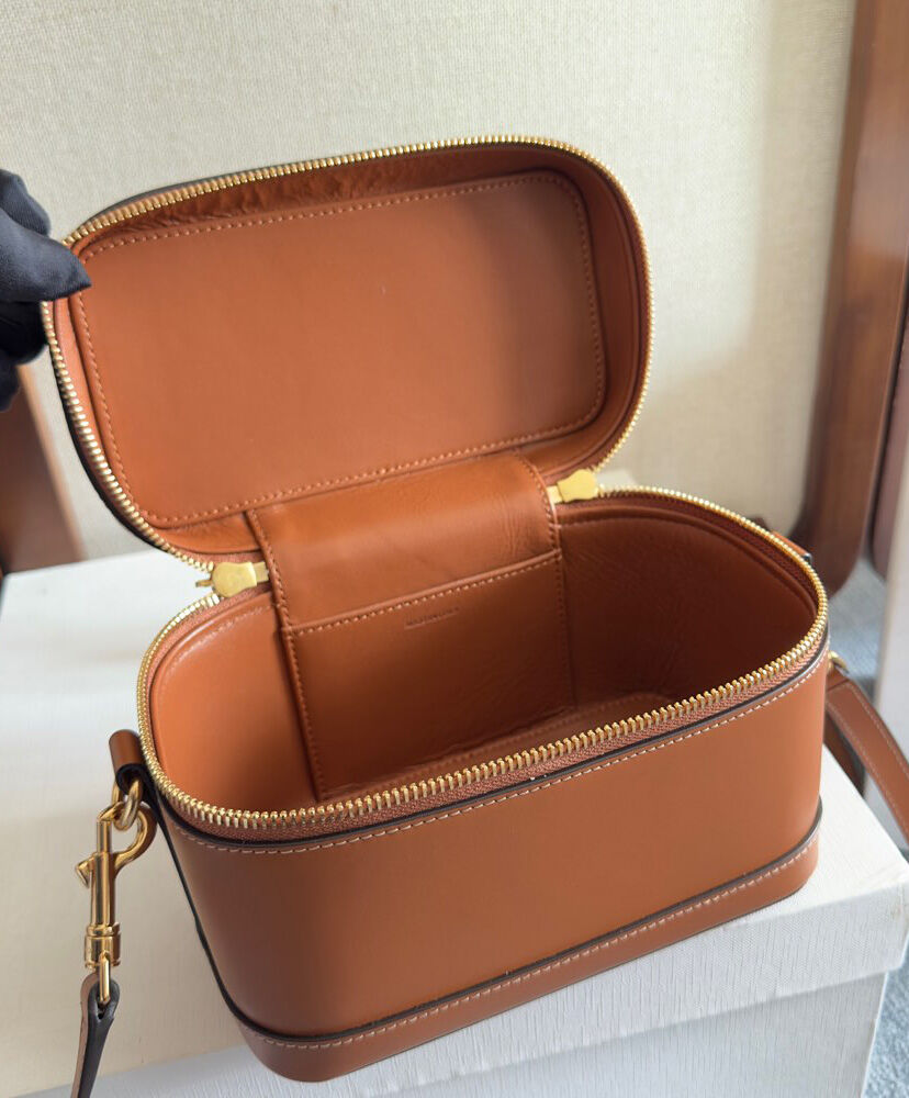 Celine Vanity In Natural Calfskin