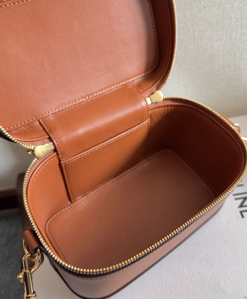 Celine Vanity In Natural Calfskin