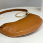 Small Bracelet Hobo Bag In Grained Leather