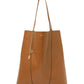 Large Chloe Spin Tote Bag In Grained Leather