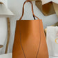 Large Chloe Spin Tote Bag In Grained Leather