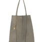 Large Chloe Spin Tote Bag In Grained Leather