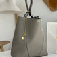 Large Chloe Spin Tote Bag In Grained Leather