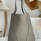 Large Chloe Spin Tote Bag In Grained Leather