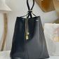 Large Chloe Spin Tote Bag In Grained Leather