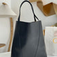 Large Chloe Spin Tote Bag In Grained Leather