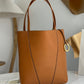 Chloe Spin Tote Bag In Grained Leather