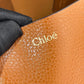 Chloe Spin Tote Bag In Grained Leather