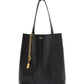 Chloe Spin Tote Bag In Grained Leather