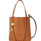 Small Chloe Spin Tote Bag In Grained Leather