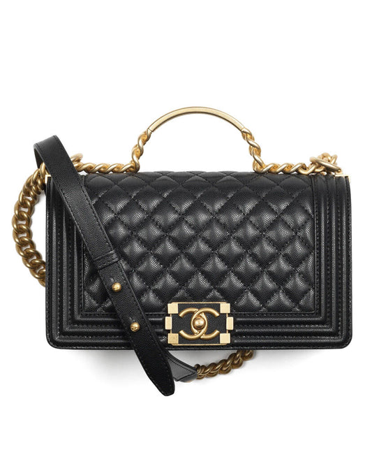 Boy Chanel Flap Bag With Handle