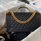 Boy Chanel Flap Bag With Handle