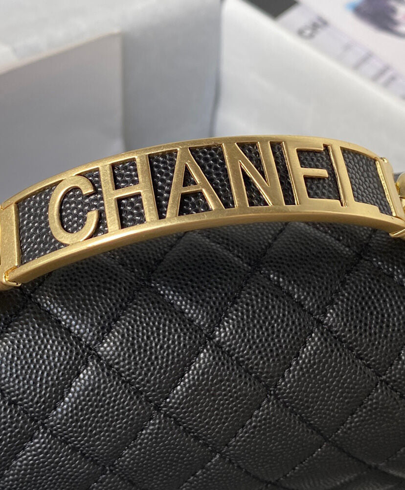 Boy Chanel Flap Bag With Handle