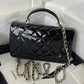 Mini Classic Handbag With Top Handle