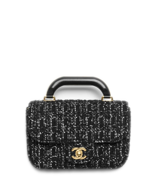 Mini Flap Bag With Top Handle