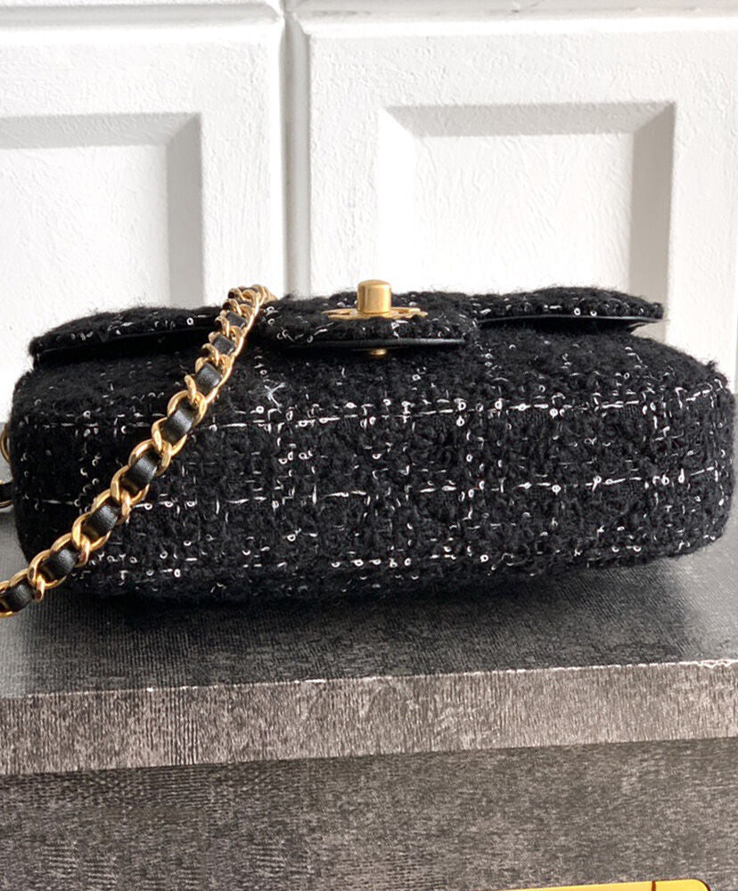 Mini Flap Bag With Top Handle