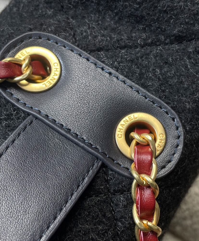 Maxi Flap Bag With Top Handle