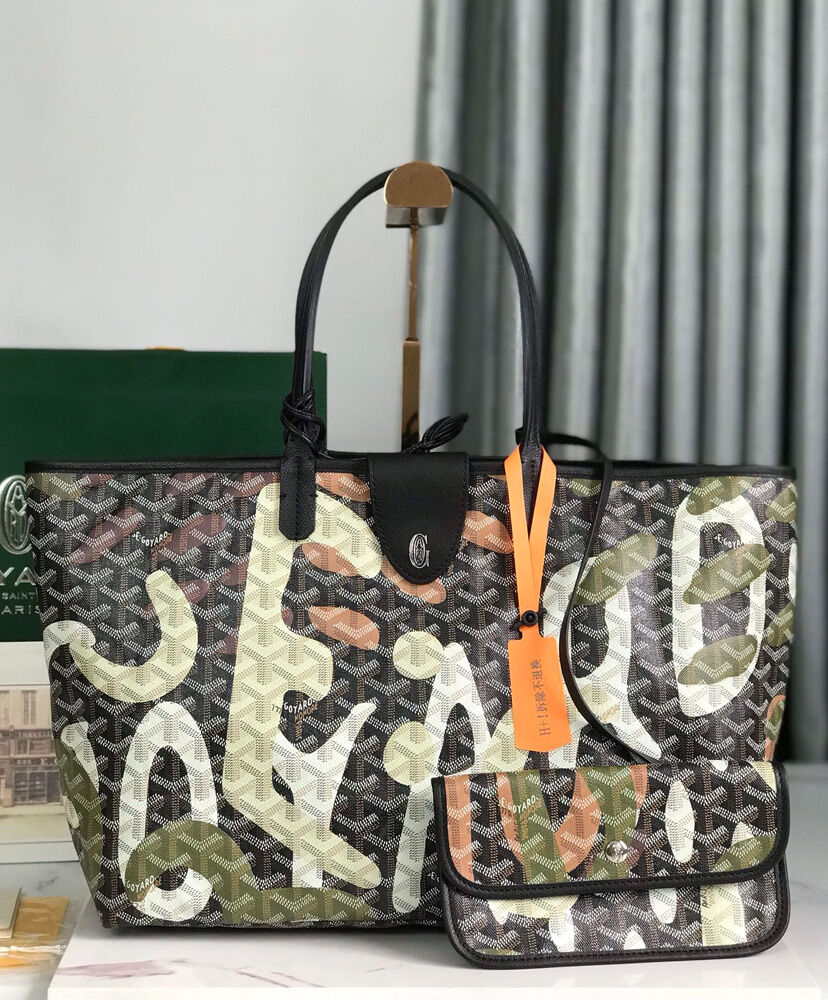 Saint Louis PM Bag Lettres Camouflage